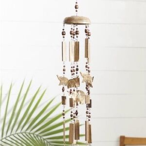 Gold and Brown Wind Chime